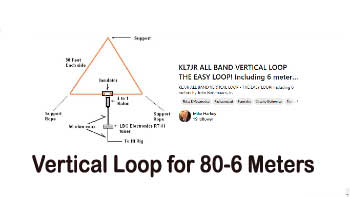 Vertical Loop for 80-6 Meter