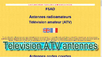 Television ATV antennes
