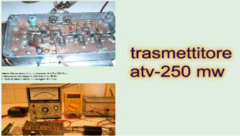 Trasmettitore ATV 250 mW