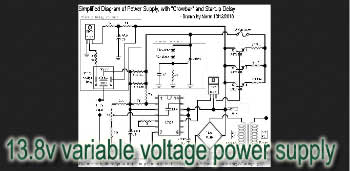 Homebrew 13.8v variable voltage power supply
