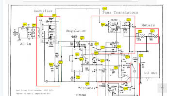 Astron RS35m Power Supply Schematic