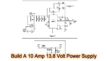 Adjustable Voltage Regulator with TDA2030