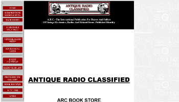 antique radio classified