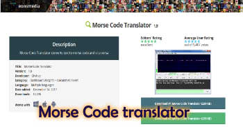 Morse Code Translator