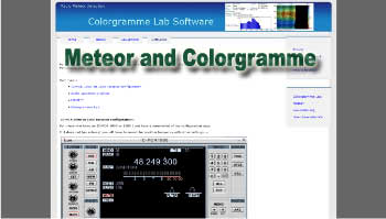 meteor and colorgramme