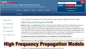 high frequency propagation models