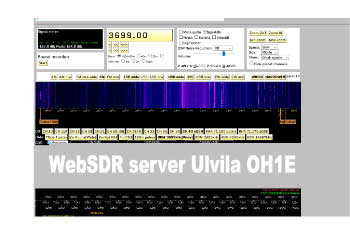 WebSDR server Ulvila OH1E