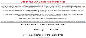 Design Your Own Dipoles And Inverted Vees
