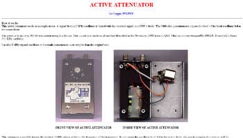 Active attenuator