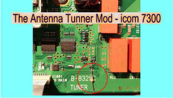 The Antenna Tunner Mod IC7300