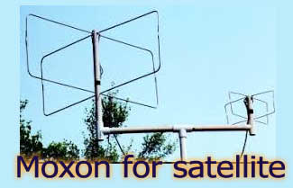 Antenas Moxon for satellite