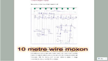 Moxon for 28 mhz portable