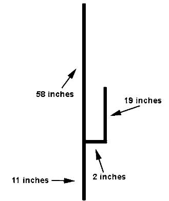 The Simplified 2 meter J-Pole