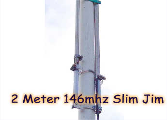 The 2 Meter 146mhz Slim Jim Antenna