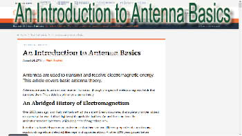 An Introduction to Antenna Basics
