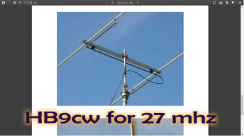 HB9cw for 27 mhz