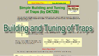 Simple Building and Tuning of Traps