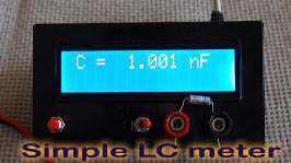 Simple LC meter