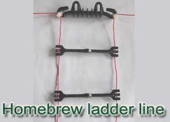 Homebrew ladder line