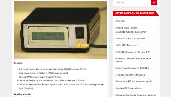 Frequency counter up to 12 GHz