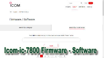 Icom-ic-7800 Firmware Software
