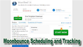 Moonbounce Scheduling and Tracking
