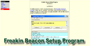 Freakin Beacon Setup Program