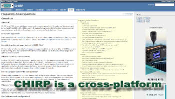 CHIRP is a cross-platform