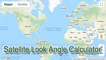 Satellite Look Angle Calculator
