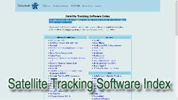 Satellite Tracking Software Index 