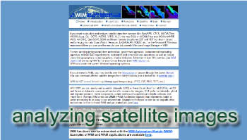 WIM analyzing satellite images