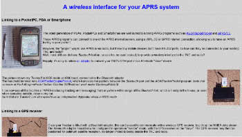 a wireless interface for your aprs system