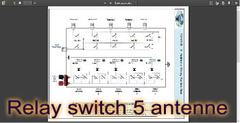 Relay switch 5 antenne