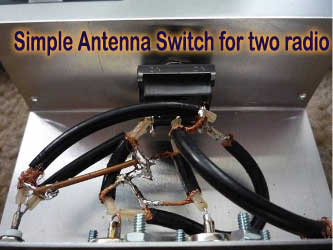 Simple Antenna Switch for two radio
