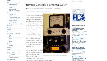 Remote Controlled Antenna Switch