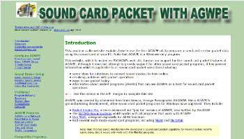 Sound card packet