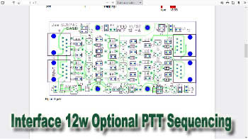 Interface 12w optional ptt sequencing