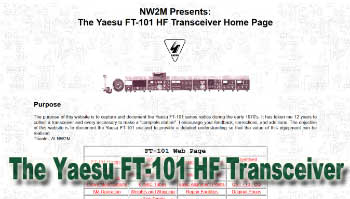 The Yaesu FT-101 HF Transceiver Home Page