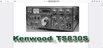 Kenwood TS830S Survival Guide