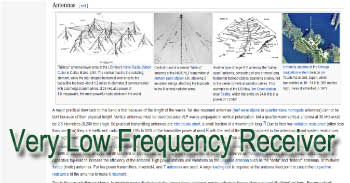Very Low Frequency Receiver/