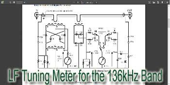 LF Tuning Meter for the 136kHz Band