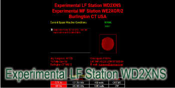 Experimental LF Station WD2XNS