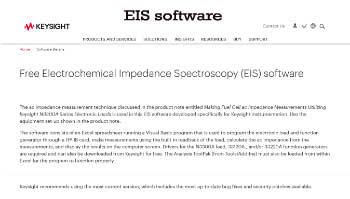 EIS Spectrum Analyser