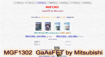 mgf1302  gaasfet by mitsubishi