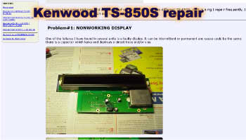 Kenwood TS-850S repair
