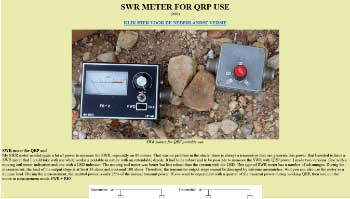 QRP SWR Meter