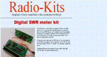 Radio-Kits Digital SWR meter kit