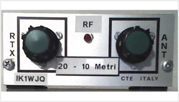 Accordatore CTE da 27 - 430 Mhz a 14 - 30 Mhz