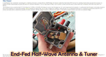 End-Fed Half-Wave Antenna & Tuner
