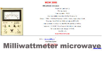 milliwattmeter microwave